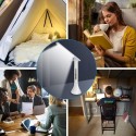 Intelligent Screen Desk Lamp Multifunctional Foldable LED USB Rechargeable Table Lamp