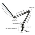 DC 5 V 12W 80LEDs Desk Light Table Lamp USB Powered Operated 10 Levels Adjustable Brightness Dimmable