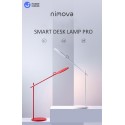 Nimova 17W Smart Desk Lamp Pro Dimmable Adjustable Touchbutton Low Blue Light Eye-Caring Reading Table Lamp with 2 Colors Warm/W