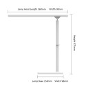 Dimmable Led Desk Lamp Multi-Functional Touching Control Rechargeable Table Light