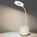 DC5V 4W LEDs Table Desk Reading Lamp Sensitive Touching Control/ 3 Colors Temperature Changing/ Stepless Brightness Adjustable D