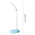 Touching Control Dimmable USB Table Lamp 3 Brightness Levels Warm Lighting 360° Flexible Eye-protection Reading Light Office Lam