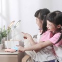 Touching Control Dimmable USB Table Lamp 3 Brightness Levels Warm Lighting 360° Flexible Eye-protection Reading Light Office Lam