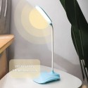 Touching Control Dimmable USB Table Lamp 3 Brightness Levels Warm Lighting 360° Flexible Eye-protection Reading Light Office Lam