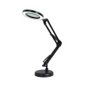 Magnifying Glass Magnifier with 64 LEDs Desk Light Table Lamp 8X Magnification Table Light