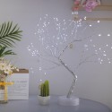 108 LEDs Flexible Bendable Foldable Copper Wire Tree String Light Desk Lamp