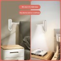 Foldable Touch Dimmer Table Lamps USB Charging Eye Protection Reading Light Desk Lamp Charging and Plugging Dual-use College Dor