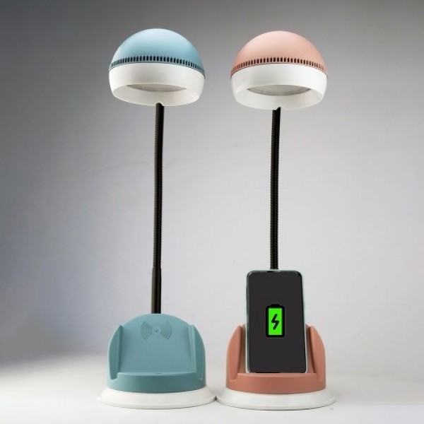 Desk Lamp with Wireless Charger USB Charging Port