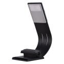 Rechargeable Reading Light Bookmark LED Light Eye Protection 3 Color Temperature Stepless Dimming with Magnetic Clip for Reading