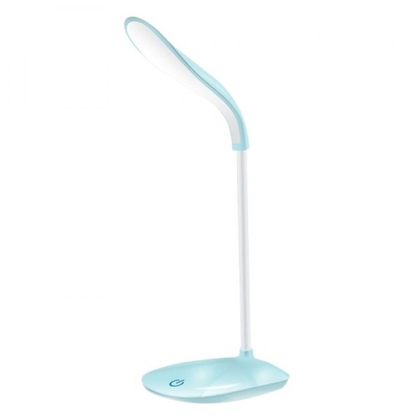 Rechargeable Led Desk Lamp Portable USB Charging and Plug-in 360° Flexible Hose Reading Lamp