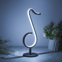 LEDs Dimmable RGB Musical Note Light Symphony Table-Wall Lamp Night Lights APP / Remote Control for Living Room Bedroom Bedside 