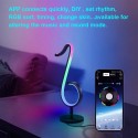 LEDs Dimmable RGB Musical Note Light Symphony Table-Wall Lamp Night Lights APP / Remote Control for Living Room Bedroom Bedside 