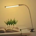 10W Eye Protection LED Clamp Clip Light Table Desk Reading Lamp