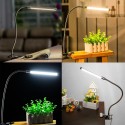 10W Eye Protection LED Clamp Clip Light Table Desk Reading Lamp