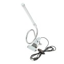 10W Eye Protection LED Clamp Clip Light Table Desk Reading Lamp