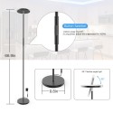 100-240V 24W Wirelessly WIFI Connected Connection LEDs Floor Lamp(16 Millions Colors/20 Dynamic Modes )