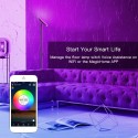 100-240V 24W Wirelessly WIFI Connected Connection LEDs Floor Lamp(16 Millions Colors/20 Dynamic Modes )