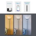 100-240V 24W Wirelessly WIFI Connected Connection LEDs Floor Lamp(16 Millions Colors/20 Dynamic Modes )