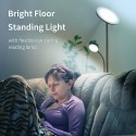 Tomshine LED Floor Lamp with Adjustable Reading Light Remote &amp; Touching Control Standing Lamp 4 Color Temperatures &amp; Ste