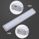 2PCS 20 LEDs Cabinet Lights Magnetic Removable Stick-On Motion Sensor Lights