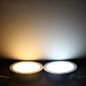 4PCS Slim Round Shape RGB LED Cabinet Light Kit