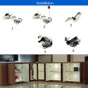 10Pcs LED Sensor Hinge Light Cabinet Lamp