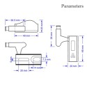 10Pcs LED Sensor Hinge Light Cabinet Lamp