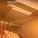 LEDs Closet Light Motion Sensor 3000-6500K Battery Operated Night Lamp for Kitchens Bathrooms Wardrobe Hallway