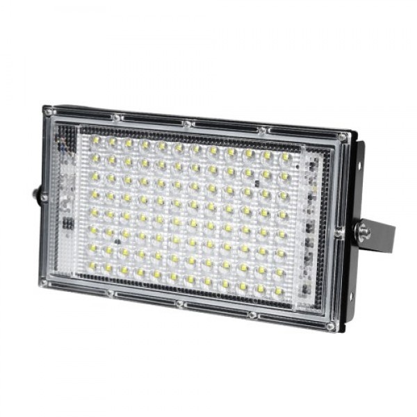 AC180-240V 50W 50LEDs Wall Spotlights with Mounting Bracket Wire Connection IP65 Water-resistant Outdoor Secure LEDs Flood Light