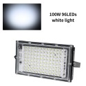 AC180-240V 50W 50LEDs Wall Spotlights with Mounting Bracket Wire Connection IP65 Water-resistant Outdoor Secure LEDs Flood Light