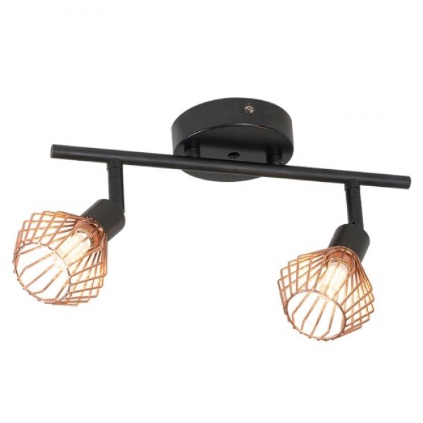 10W Iron Hollow-out Spot Light with 2Pcs G9 Lamp Holder Ceiling Decoration Dining Room Bedroom Ceiling Light