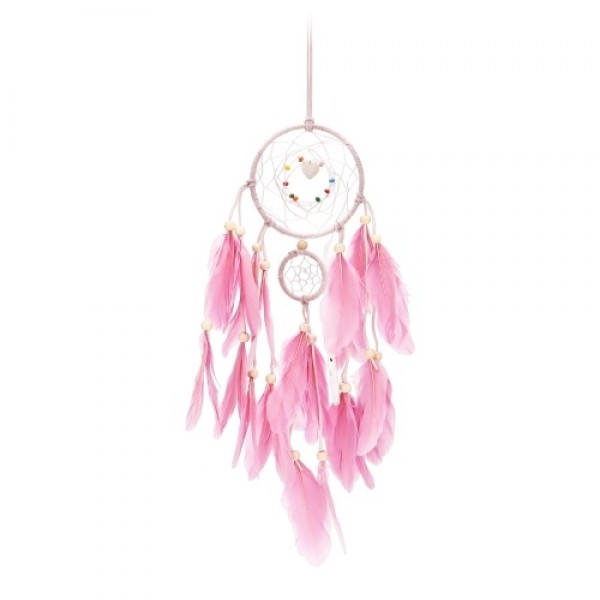 Feather Dream Catcher with LED Light