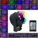 4W 15 Colors Sound Activated Party Lights with Remote Controller