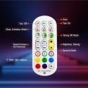 Fireworks Leds Lights Intelligent RGB Dimming Atmospheres Decorative Lamp with Remote Controller for Livingroom Bedroom Wall Par