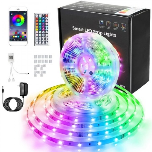 RGB LED Strip Lights 20M 600LEDs 5050RGB Light Strip