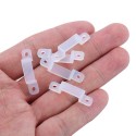 Translucent Fastener Clips Flexible Mounting Fixer for Fixing LED Strip Lights  5050 5730 3528 2835