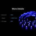 SONOFF L1 Intelligent LED Strip Light Waterproof Dimmable WiFi RGB Strip Lights Work with Alexa Google Home