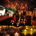 Halloween Pumpkin String Light 40 LEDs 3m/10ft Battery-operated Fairy Lamp for Indoor Outdoor Halloween Decoration