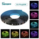 SONOFF L1 Intelligent LED Strip Light Waterproof Dimmable WiFi RGB Strip Lights Work with Alexa Google Home