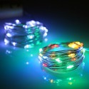 2 Meters 21 LED Cork Starry Fairy Copper Wire String LED Light