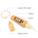 2 Meters 21 LED Cork Starry Fairy Copper Wire String LED Light