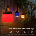 12pcs Shatterproof Light Bulbs LEDs String Light with Colorful Silicone Lampshade