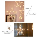 Led String Lights Home Bedroom Window Curtain Christmas Party Wedding Festival Decorative String Lamp