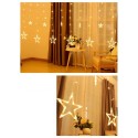 Led String Lights Home Bedroom Window Curtain Christmas Party Wedding Festival Decorative String Lamp