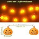 1.5m Halloween 10 LEDs Pumpkin String Lights Lovely Mini Lantern Lamp Home Party Christmas Decors