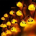 1.5m Halloween 10 LEDs Pumpkin String Lights Lovely Mini Lantern Lamp Home Party Christmas Decors