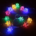 2.1M 20 LED Multi Color Ice Block Lamp Fairy String Light for Party Wedding Christmas Home Room Outdoor Decoration