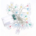 2.1M 20 LED Multi Color Ice Block Lamp Fairy String Light for Party Wedding Christmas Home Room Outdoor Decoration