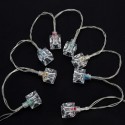 2.1M 20 LED Multi Color Ice Block Lamp Fairy String Light for Party Wedding Christmas Home Room Outdoor Decoration