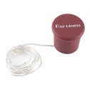 96CM 10LED 3 Modes Silicone Cap Fairy Light Bottle Stopper Creative Romantic Copper Wire String Atmosphere Lamp for Home Bar Par